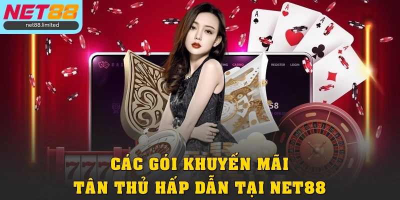 Các gói khuyến mãi tân thủ hấp dẫn tại Net88