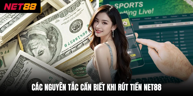 Các nguyên tắc cần biết khi rút tiền net88